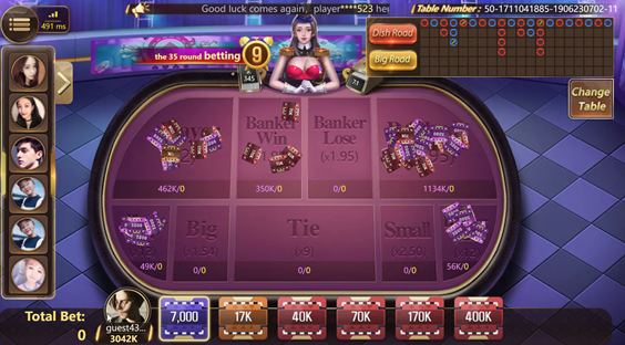 Quy tắc và thanh toán trong Baccarat